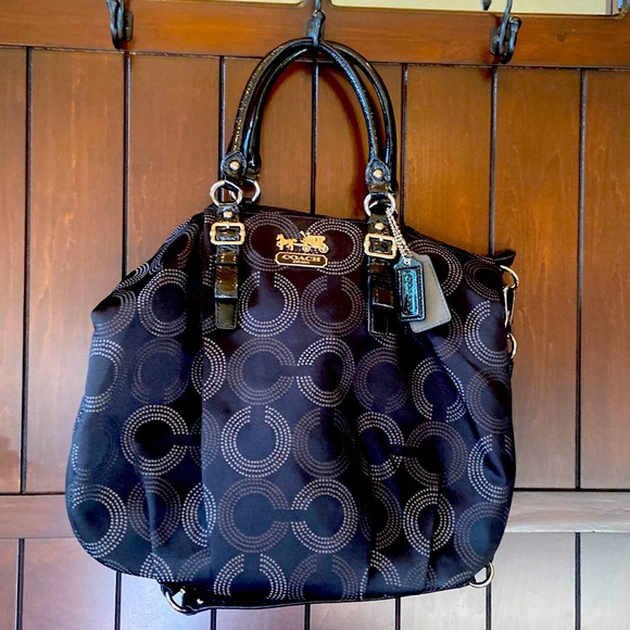 Coach Bags Coach Purse Fabric With C Pattern Poshmark